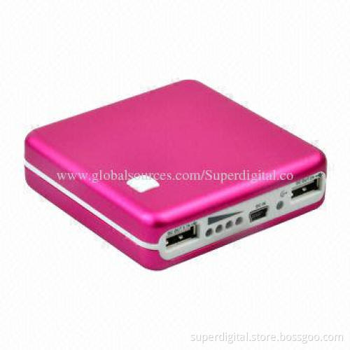 Mobile Power Bank for Smartphone with 5,200mAh Capacity